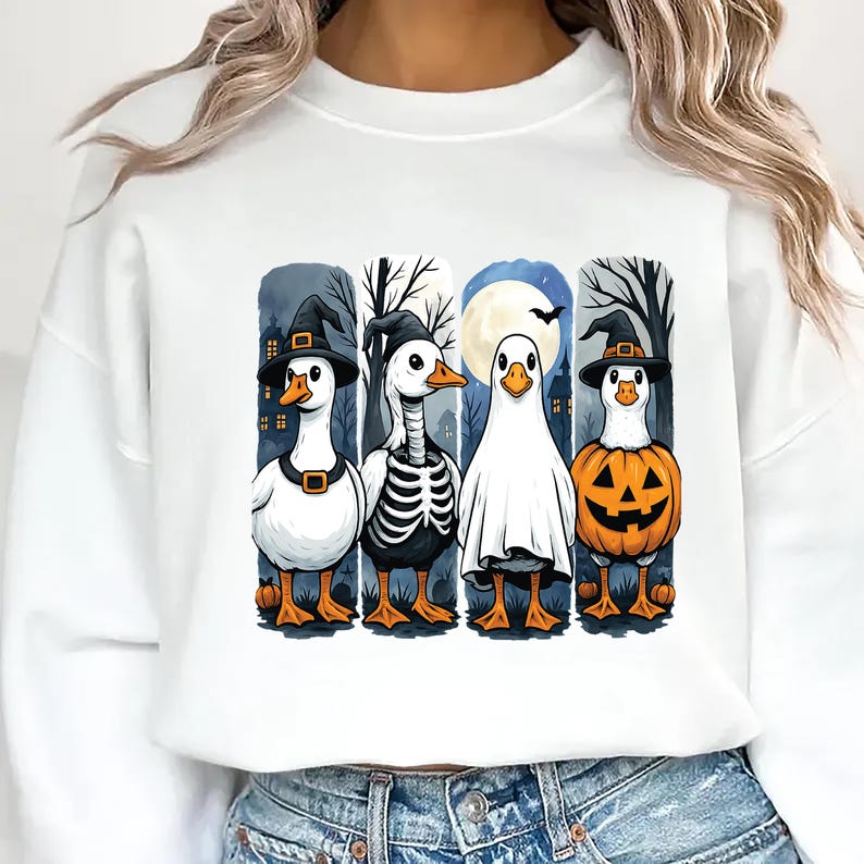 Halloween Goose Sweatshirt
