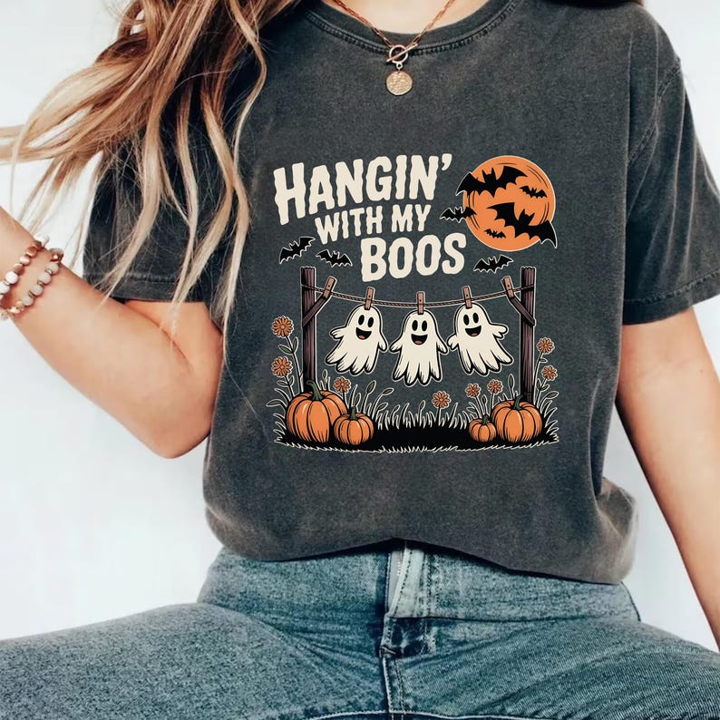 Hangin’ With My Boos Short Sleeve T-Shirt