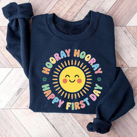 Happy First Day of School Sweatshirt