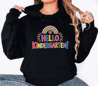 Hello Kindergarten  Hoodie