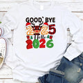 Happy New Year Long Sleeve T-Shirt, New Year Eve Party Unisex Long Sleeve Shirt, 2026 Happy New Year Shirt For Kids, 2026 New Year Shirt