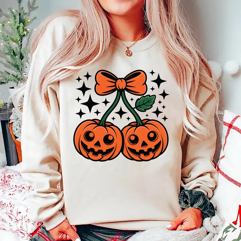 Pumpkin Cherries Sweatshirt