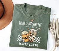Freshly Boo’d Coffee Short Sleeve T-Shirt