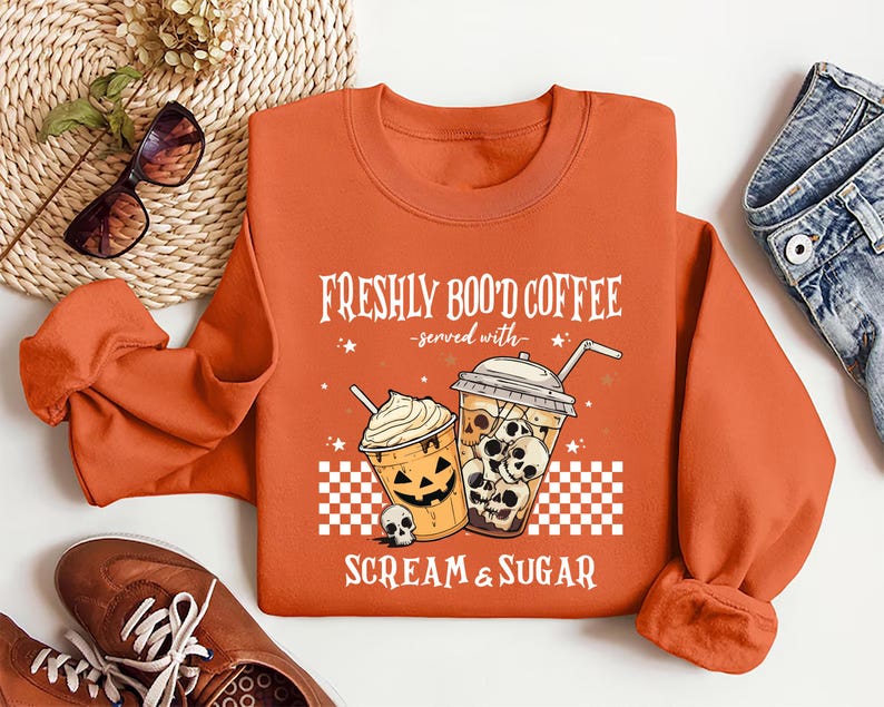 Freshly Boo’d Coffee Sweatshirt