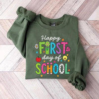Happy First Day of School Sweatshirt