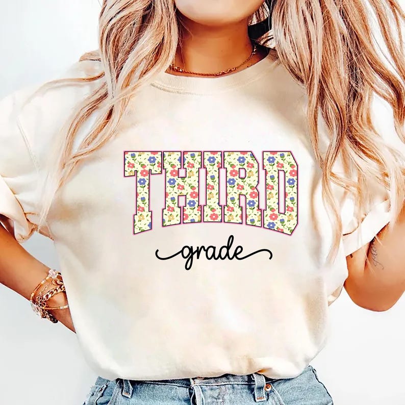 Third Grade Teacher Short Sleeve T-Shirt