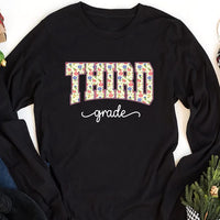 Third Grade Teacher Long Sleeve Shirt