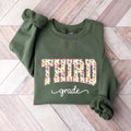 Third Grade Teacher Sweatshirt