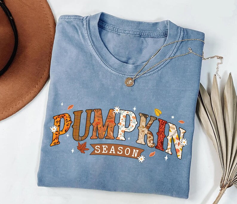 Pumpkin Season Short Sleeve T-Shirt