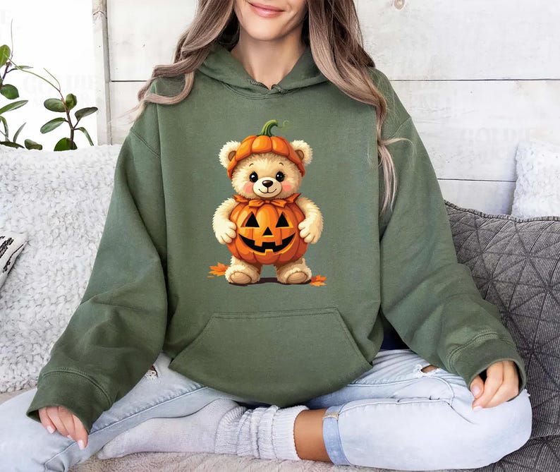 Halloween Bear Hoodie