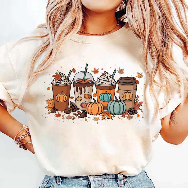 Fall Coffee Short Sleeve T-Shirt