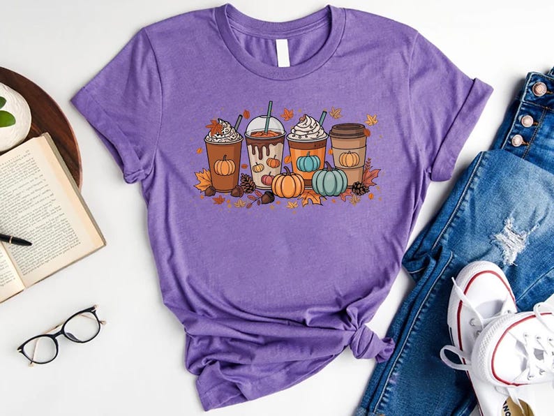 Fall Coffee Short Sleeve T-Shirt