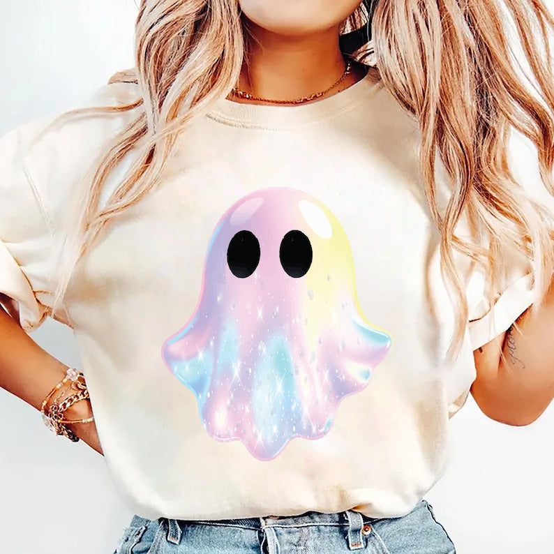 Shimmering Ghost Short Sleeve T-Shirt