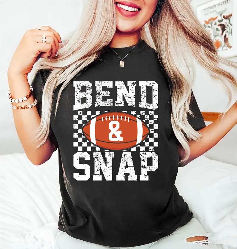Bend and Snap Football Short Sleeve T-Shirt