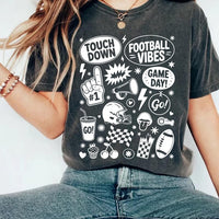 Retro Football Short Sleeve T-Shirt