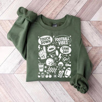 Retro Football Sweatshirt