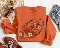 Floral Football Sweatshirt