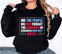 We The People Protest Hoodie