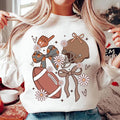 Football Coquette Sweatshirt