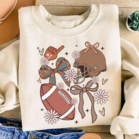 Football Coquette Sweatshirt