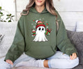 Ghost Santa Christmas Hoodie
