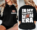In My Football Mom Era Short Sleeve T-Shirt, Two-Sided