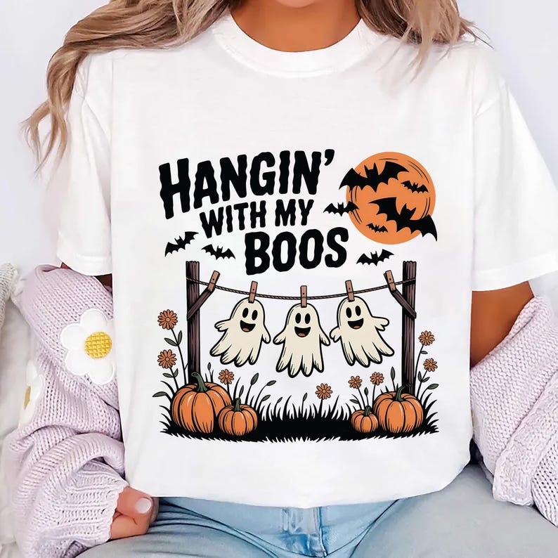 Hangin’ With My Boos Short Sleeve T-Shirt