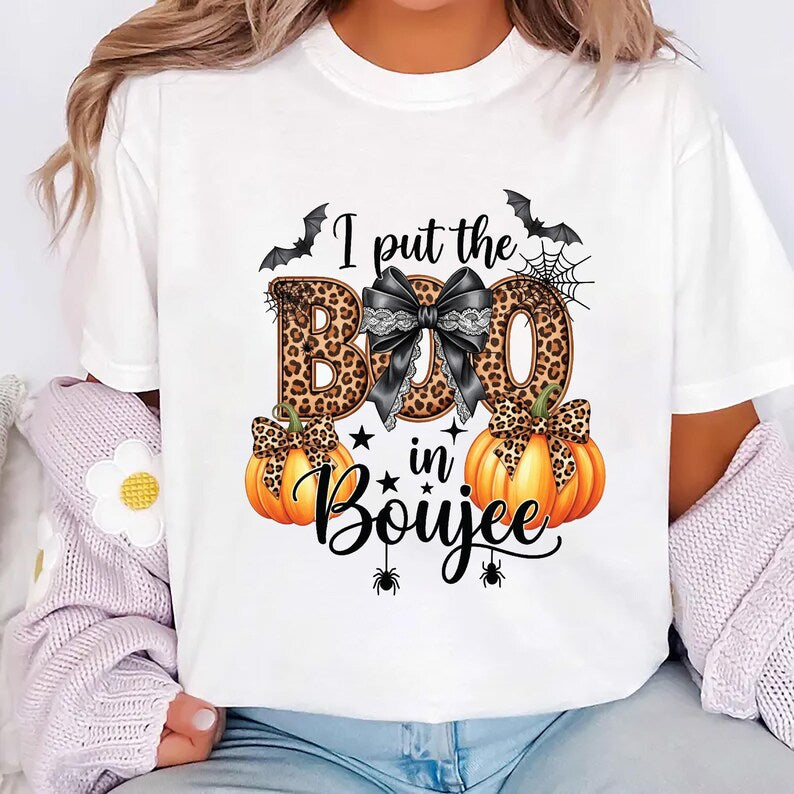 I Put the Boo in Boujee Short Sleeve T-Shirt