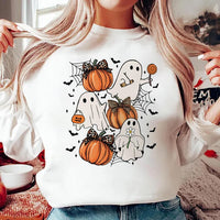 Halloween Coquette Bow Sweatshirt