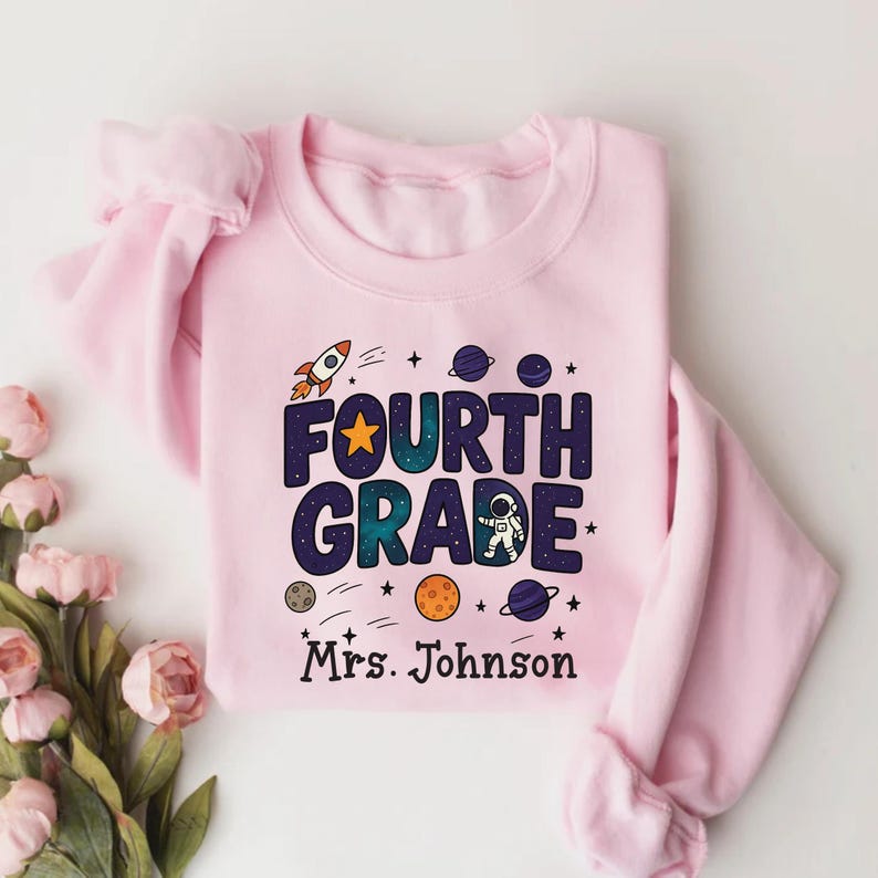Outer Space Teacher Sweatshirt