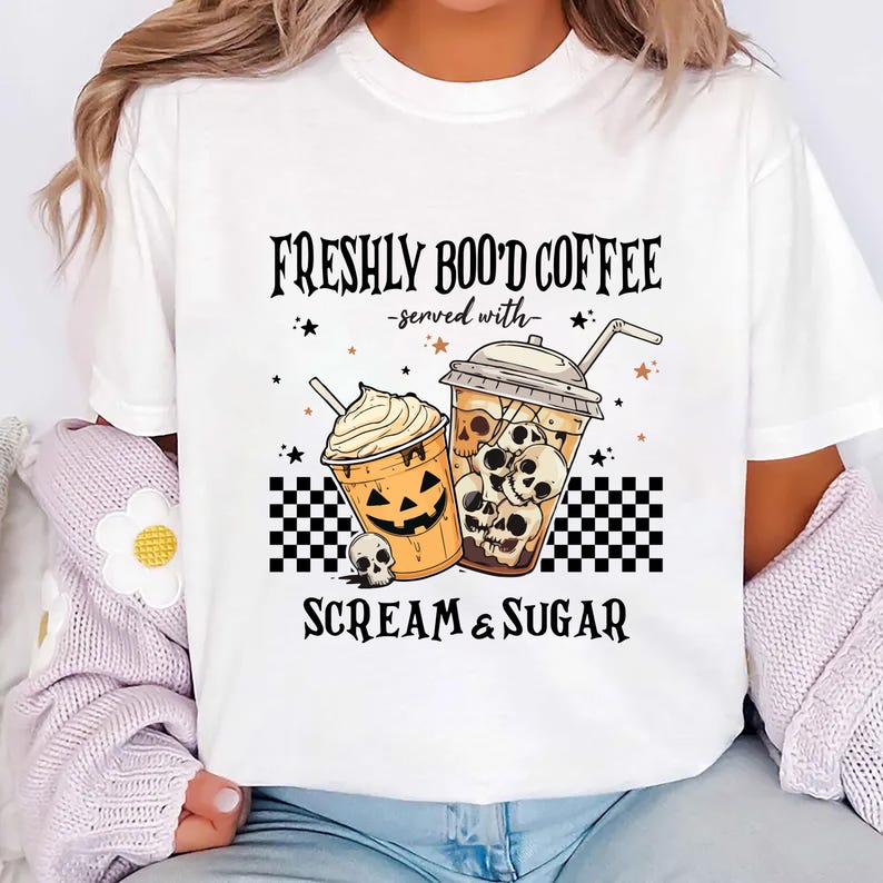 Freshly Boo’d Coffee Short Sleeve T-Shirt