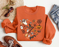 Halloween Doodles Heart Sweatshirt