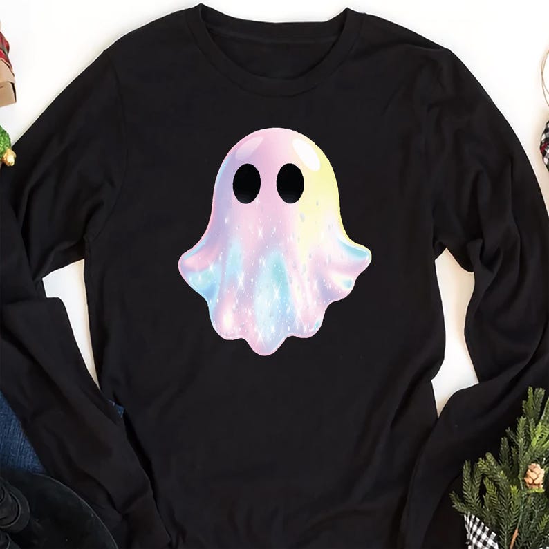 Shimmering Ghost Long Sleeve Shirt