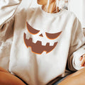 Halloween Pumpkin Face Sweatshirt
