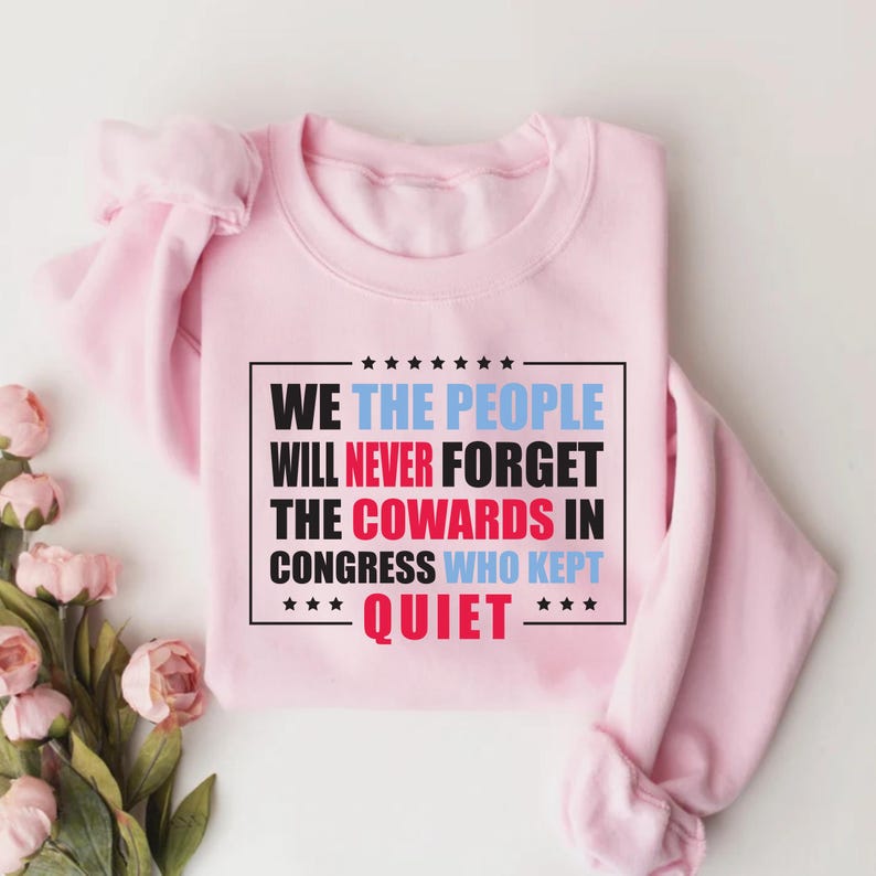 We The People Protest Sweatshirt