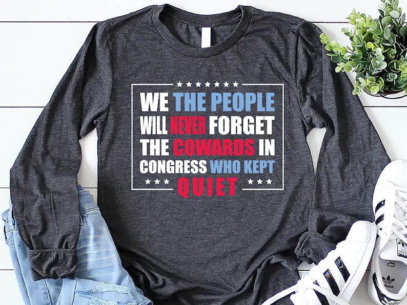 We The People Protest Long Sleeve Shirt