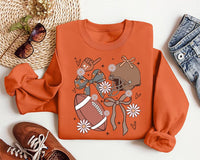 Football Coquette Sweatshirt