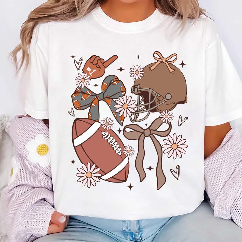 Football Coquette Short Sleeve T-Shirt