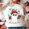 Ghost Santa Christmas Sweatshirt
