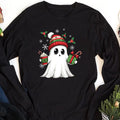 Ghost Santa Christmas Long Sleeve Shirt