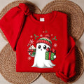 Ghost Santa Christmas Sweatshirt