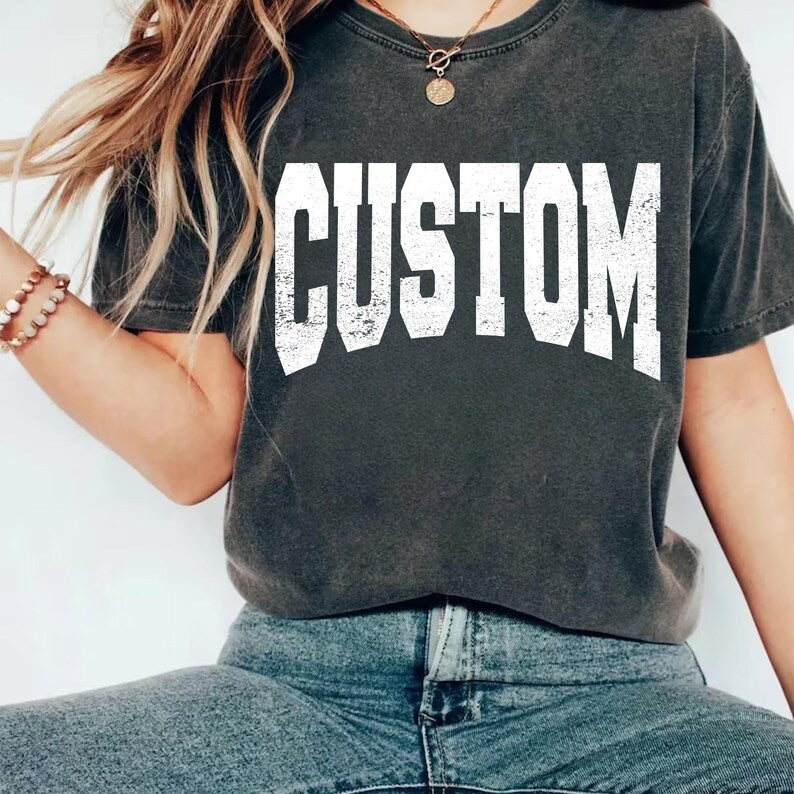 Custom Football Team Shirt, Custom Football Tee, Vintage Football Shirt