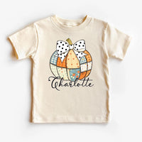 Personalized Fall Kids Name Shirt, Children Fall Name Shirt, Cute Toddler Girl Tee, Girly Fall Shirt, Autumn Clothing Shirt, Fall Gifts