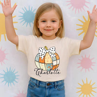 Personalized Fall Kids Name Shirt, Children Fall Name Shirt, Cute Toddler Girl Tee, Girly Fall Shirt, Autumn Clothing Shirt, Fall Gifts