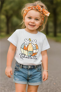 Personalized Fall Kids Name Shirt, Children Fall Name Shirt, Cute Toddler Girl Tee, Girly Fall Shirt, Autumn Clothing Shirt, Fall Gifts