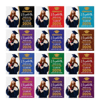 Personalized Graduation Yard Sign 2026 with Photo - Grad Sign, Class of 2026, Custom Graduation 2026 Yard Sign with Metal H-Stake