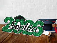 Personalized 2026 Graduation Sign, PVC Custom Name Senior Graduation Party Prop Sign, High School College University School Graduation Gift