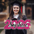 Personalized 2026 Graduation Sign, PVC Custom Name Senior Graduation Party Prop Sign, High School College University School Graduation Gift