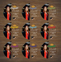 Congrats Graduation Photo Ornament, Personalized Class of 2026 Acrylic Ornament, Custom School Graduation Ornament, Graduation Gifts