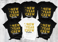 Personalized New Year Crew Shirt, Family Matching Shirt, Custom New Year Tee